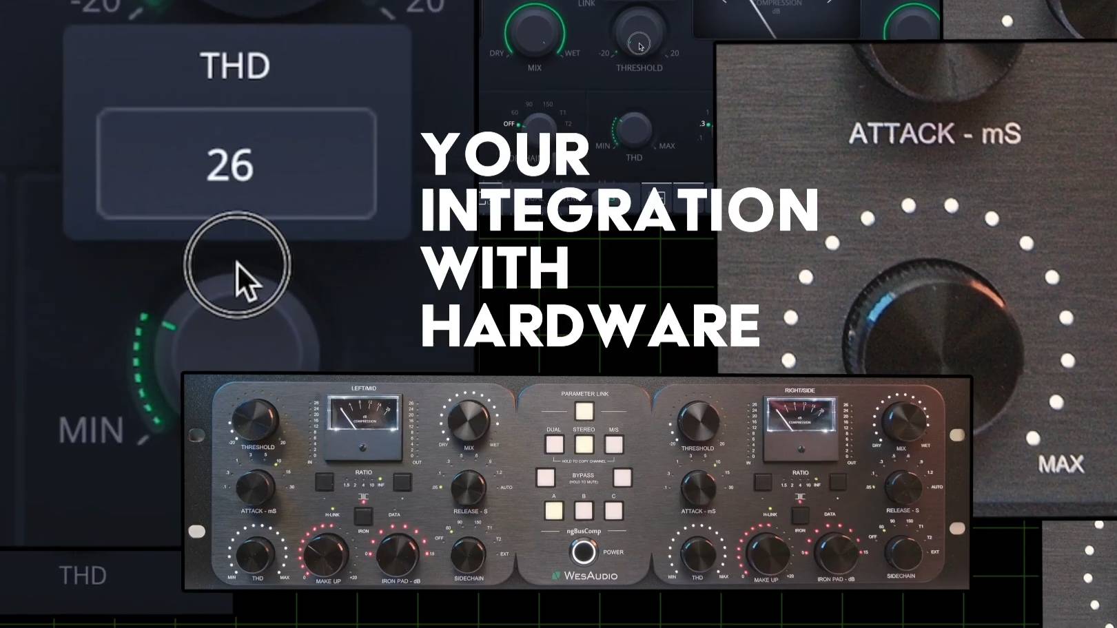 WesAudio ngBusComp Hardware: Introducing New Control Plugin!
