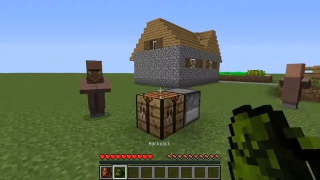 Обзор мода на Minecraft BackPack 1.5.2 смотреть онлайн