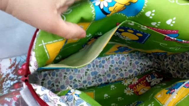 Шью рюкзак. Многоразовые маски. Сумочка для прогулки. смотреть онлайн