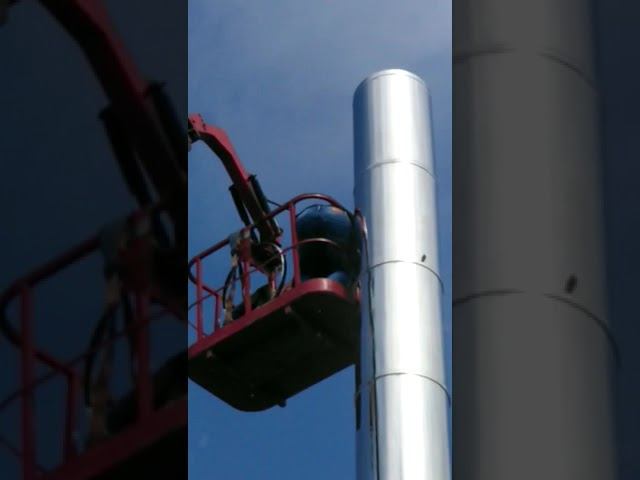 Монтаж дымохода под промышленные печи смотреть онлайн