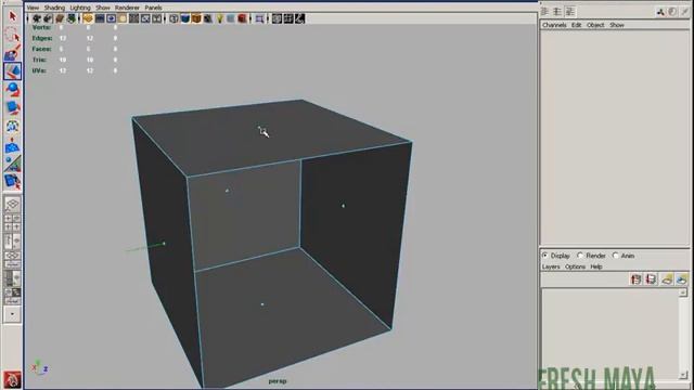 Fresh Maya: Tools/Features - Reverse Normal смотреть онлайн