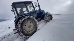ТРАКТОР БЕЛОРУС МТЗ 1221 ПРОТИВ ТРАКТОР  YTO 554