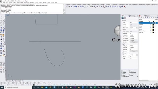 Rhino Fundamentals 4: Modifying Geometry (control points, scale, rebuild, twist, bend, etc.) смотреть онлайн