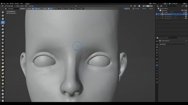 Base Mesh in Blender смотреть онлайн