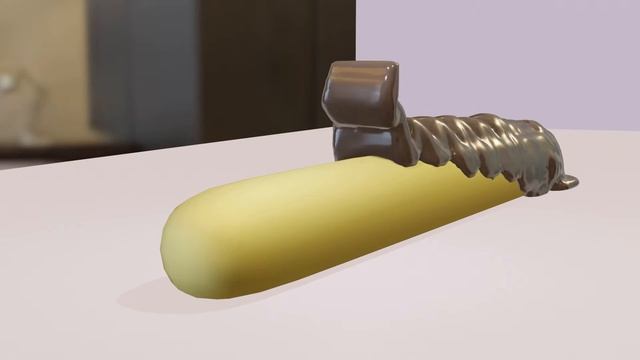 Blender 2.9 Flip fluids, cell fracture Chocolate cream смотреть онлайн