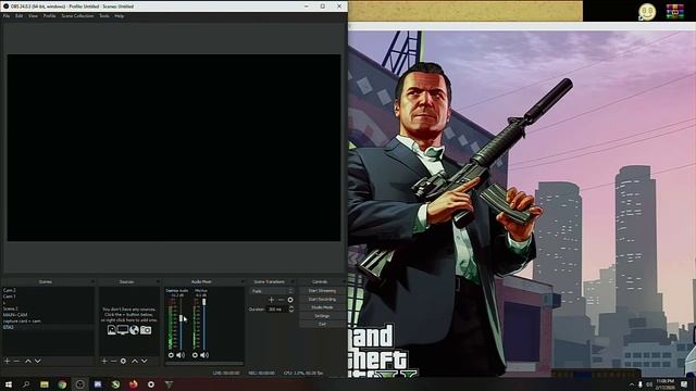 Setting up GTA5 recording on OBS with voice chat смотреть онлайн