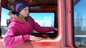 Учебная езда на Дт-75