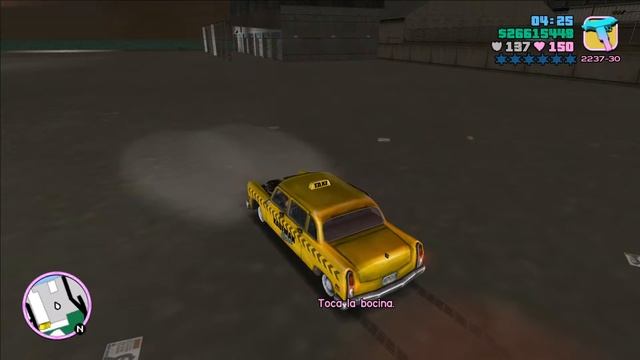 Grand Theft Auto: Vice City (100%) - Misión 56: Taxigedón смотреть онлайн