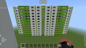 Строим многоэтажный дом в Майнкрафте. Pandos | Minecraft