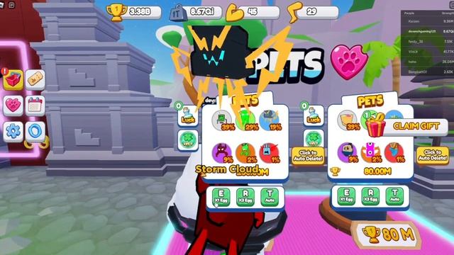 Roblox : Sumo wrestling simulator UNLOCKING WORLD SIX HATCHING OP PET IN THE GAME. смотреть онлайн