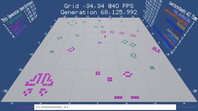 Trench Run in a Lightweight spaceship - Twitch Plays Conway's Game of Life - Classic Edition смотреть онлайн