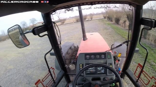 Cab View | Same Titan 160 Plowing смотреть онлайн