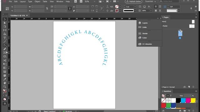 Indesign Tutorial | Text around a circle смотреть онлайн