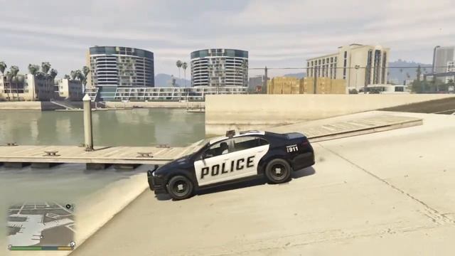 Как затюнинговать полицейскую машину в GTA V?