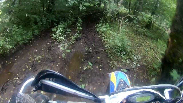 Перевал Пионер на эндуро Husaberg FE 390 смотреть онлайн