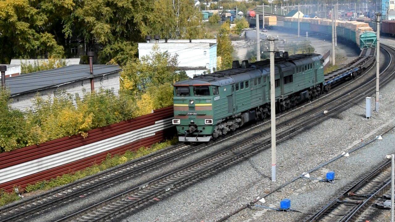 Тепловоз 2ТЭ10У-0250. Звук 10Д100.