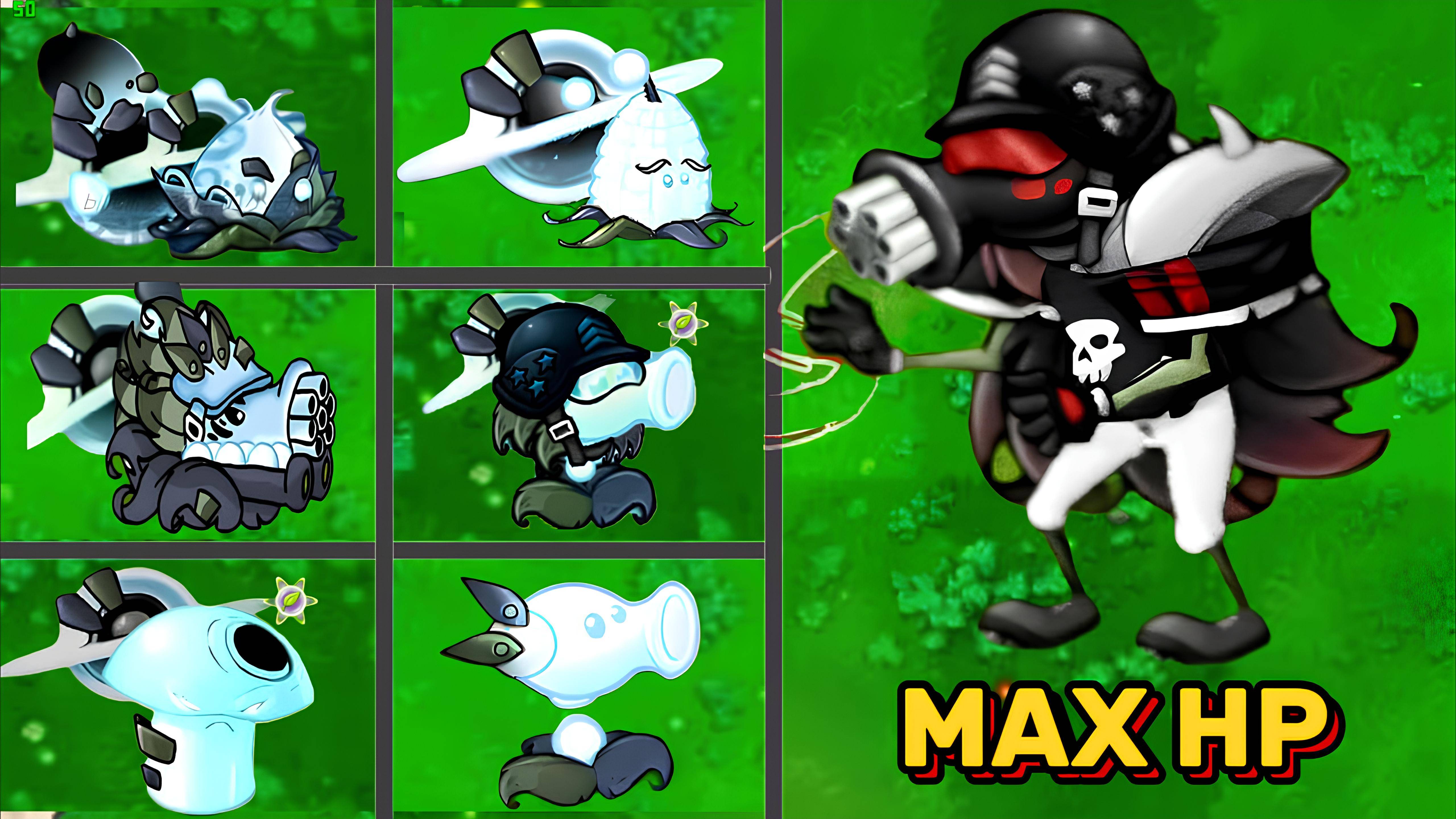 PVZ Fusion 2.4 Испытание: Все Новые Растения Fusion против Ultimate Black Shooter - Кто Победит? смотреть онлайн