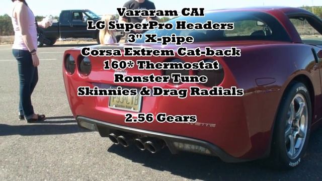C6 Corvette LS2 12.0 1/4 Mile Bolt-ons only смотреть онлайн