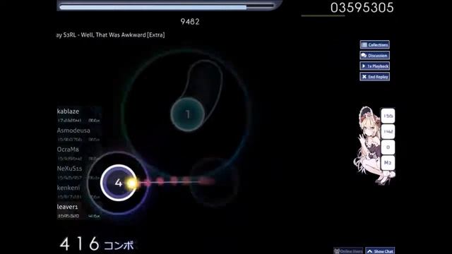 Osu! S3RL - Well, That Was Awkward [Extra] смотреть онлайн