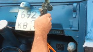 Покраска трактора МТЗ-80