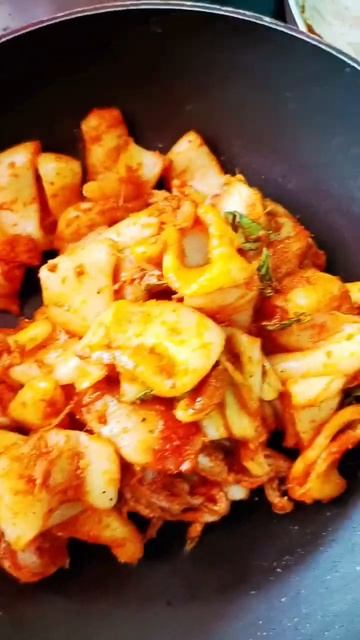 No Onion No Garlic Squid 🦑 (kanava Meenu) Fry #squid #seafood #samayal #cooking #quick #recipe