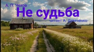 Чехов А. П. "Не судьба". Рассказ. Аудиокнига.