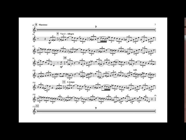 Arban, Jean Baptiste - Fantasie Brilliante - Charles Gates cornet