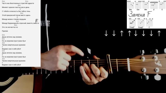 ПИЦЦА - ОРУЖИЕ: как играть на гитаре без баррэ, аккорды, разбор песни + cover смотреть онлайн