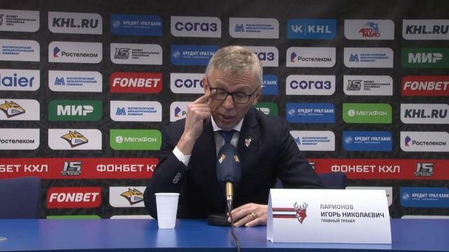 Пресс-конференция после матча «Металлург» - «Торпедо». Прямой эфир смотреть онлайн