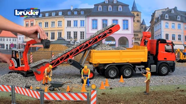 Мини экскаватор гусеничный Schaeff HR16 02- 432 Bruder (Брудер) смотреть онлайн