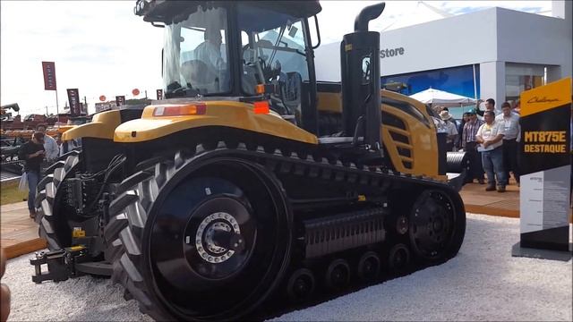 Tractor Challenger MT875E - Visita A La Agrishow 2016 En Brasil