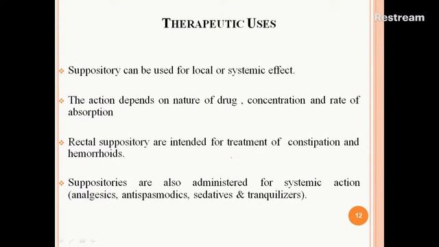 SUPPOSITORIES |Pharmaceutics 2 | Live class смотреть онлайн