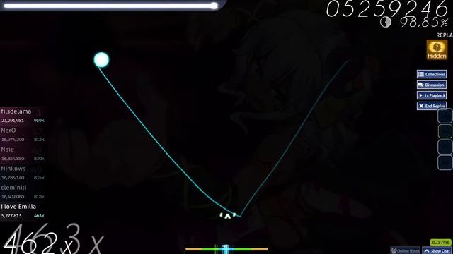 Hazuki - Legend Of Millennium [Xexxar's Best... Succubus?!] +HD 97.62% FC 494pp !!