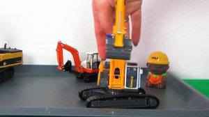 Строительные машины для детей. Видео про технику на стройке