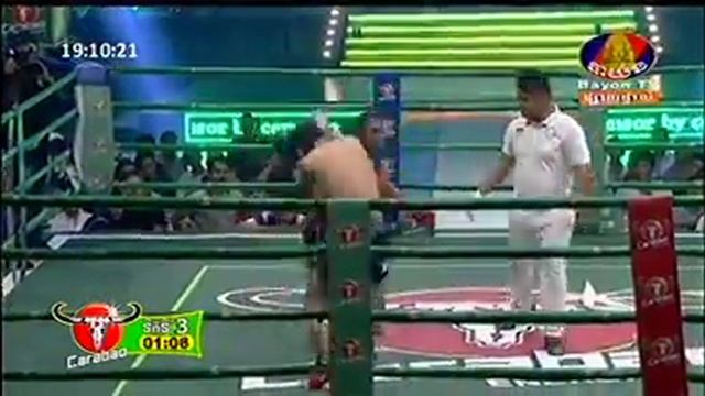 Khem Dima vs Thai (Bayon TV 05-06-2016), Khmer International boxing смотреть онлайн