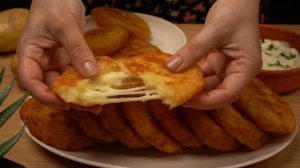 Картофельные пирожки | Пирожки с сыром | Хрустящий картофель