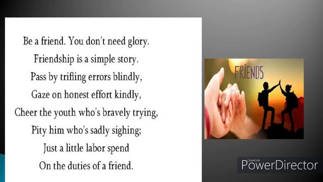 Be A Friend Poem By Edgar A.Guest Explained In Simple Language For JCERT English Textbook (7)Dalhia