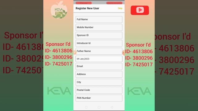 Keva Registration | How to complete self Registration in Keva through Apps | Keva Kaipo Industries смотреть онлайн