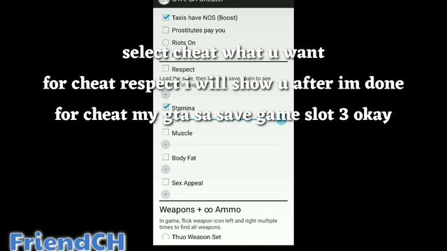 How to use cheat in GTA San Andreas Android v2.0.0 (2019) No Root смотреть онлайн