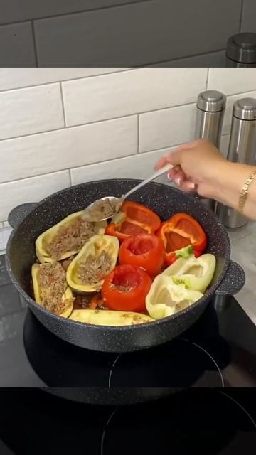 Фаршированные Овощи 🍅
