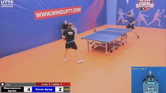 Максименко Артём Елхов Артур  Турнир Восток 1 WINCUP 24.03.21 Прямая трансляция Зал1