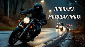Мотоистории Пропажа мотоциклиста
