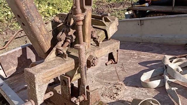 Подарили старинный оборотный плуг , Помогите опознать. смотреть онлайн