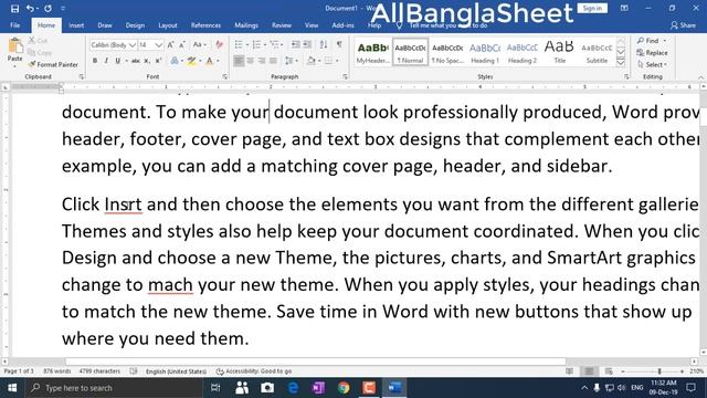 23. Using Microsoft Word Spell checker ms word tutorial 2019 in bangla смотреть онлайн