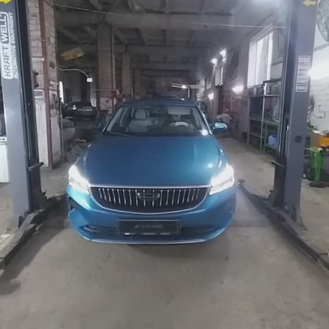 Geely Emgrand, антикор. Mp4