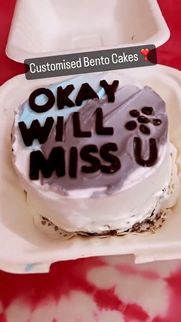 Customised Bento Cakes. #bentocakes #cake #cakedecorating #cakemaking