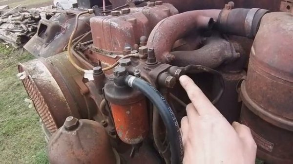 Обзор т16 , как мы завели т16 после 6 лет. Как работает дого простяавщй трактор