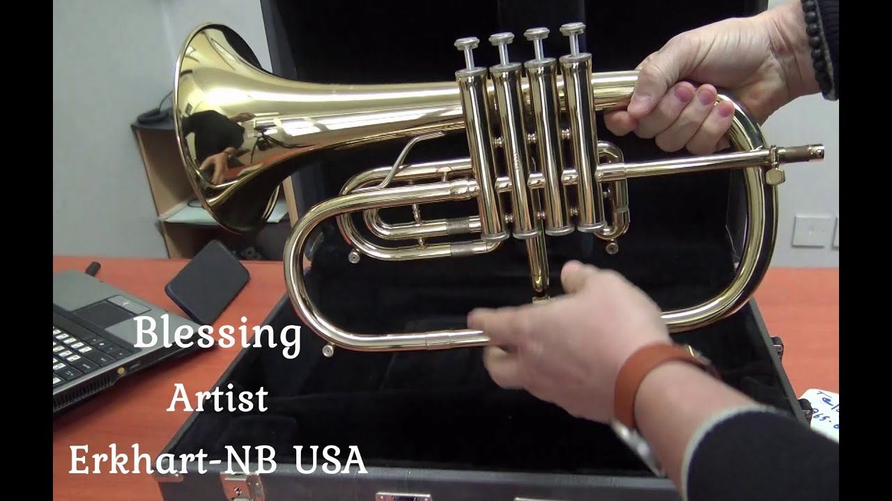 Обзор 4-клапанного флюгельгорна  Blessing Artist-IND. Flugelhorn Review