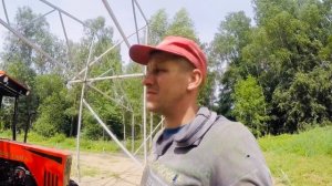 СТРОИМ АНГАР СВОИМИ РУКАМИ 10,4х26