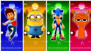 РАЙДЕР - МИНЬОН - СОНИК - СПРУНК 😍

ЭТО САМОЕ УВЛЕКАТЕЛЬНОЕ ВИДЕО ДЛЯ ДЕТЕЙ! 🚀🎉